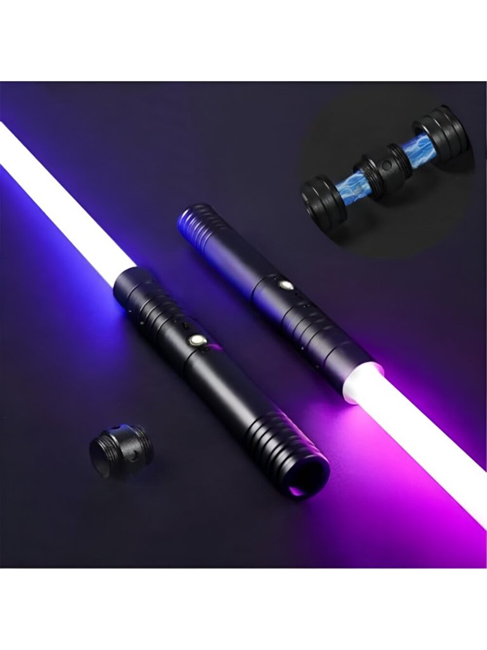 Lightsaber, 2 in 1 Dueling Light Saber with FX Sound 62.4 Inches - F2